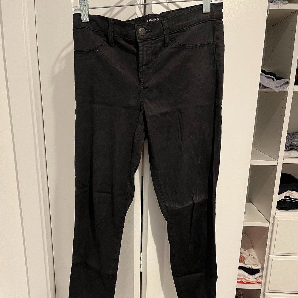 J Brand Super Skinny Black Jeans